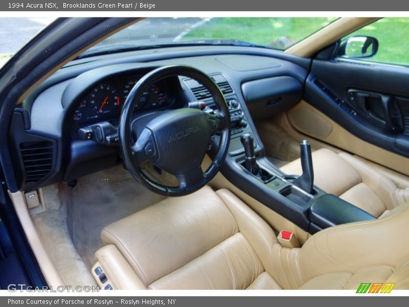 Beige Interior - 1994 NSX  