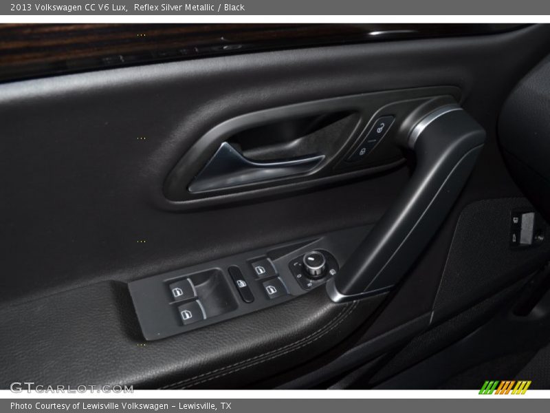 Reflex Silver Metallic / Black 2013 Volkswagen CC V6 Lux