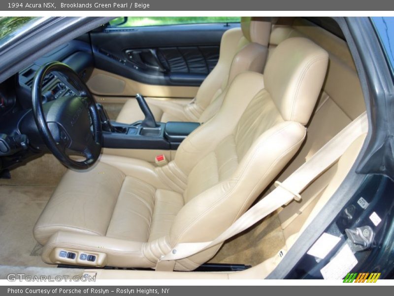 Front Seat of 1994 NSX 