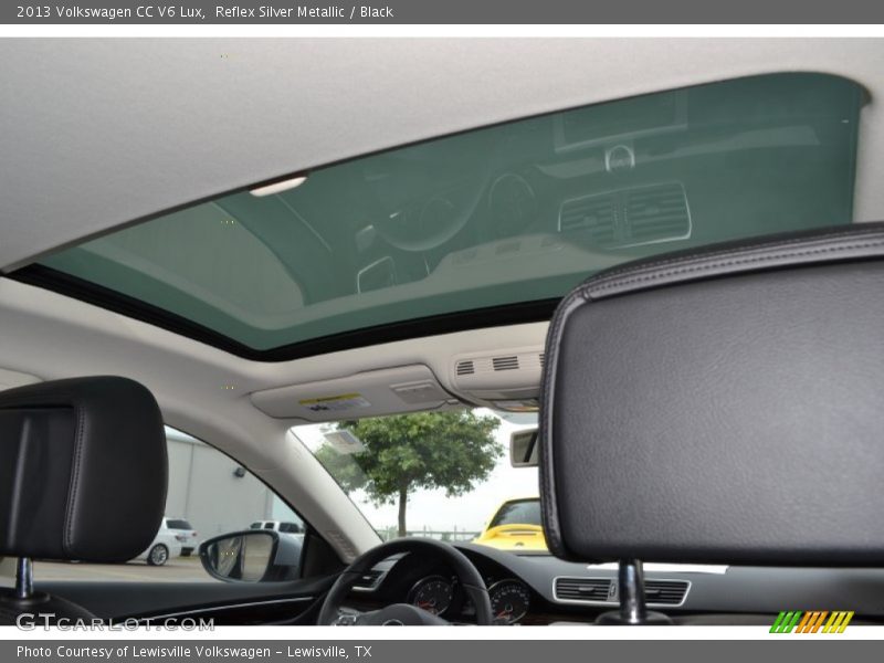 Reflex Silver Metallic / Black 2013 Volkswagen CC V6 Lux