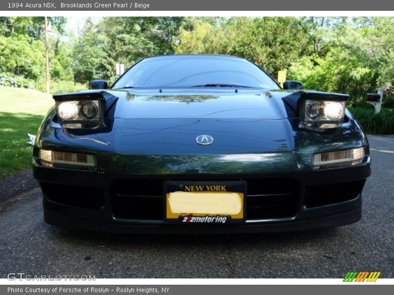 Brooklands Green Pearl / Beige 1994 Acura NSX