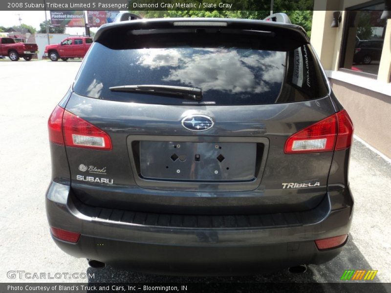 Diamond Gray Metallic / Slate Gray 2008 Subaru Tribeca Limited 5 Passenger