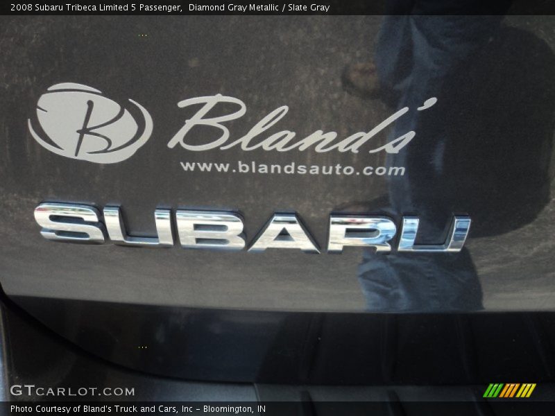 Diamond Gray Metallic / Slate Gray 2008 Subaru Tribeca Limited 5 Passenger