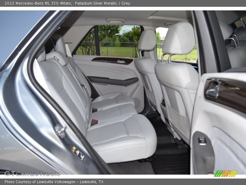 Palladium Silver Metallic / Grey 2013 Mercedes-Benz ML 350 4Matic