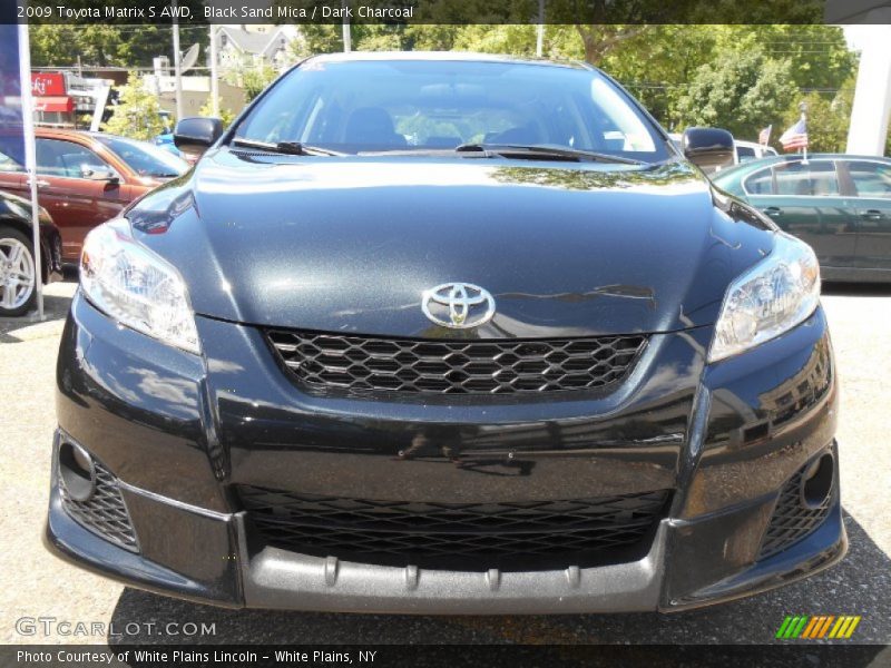 Black Sand Mica / Dark Charcoal 2009 Toyota Matrix S AWD