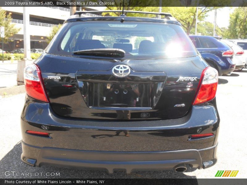 Black Sand Mica / Dark Charcoal 2009 Toyota Matrix S AWD