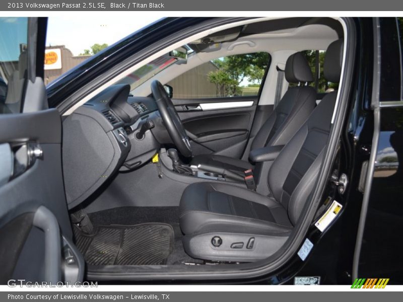 Black / Titan Black 2013 Volkswagen Passat 2.5L SE