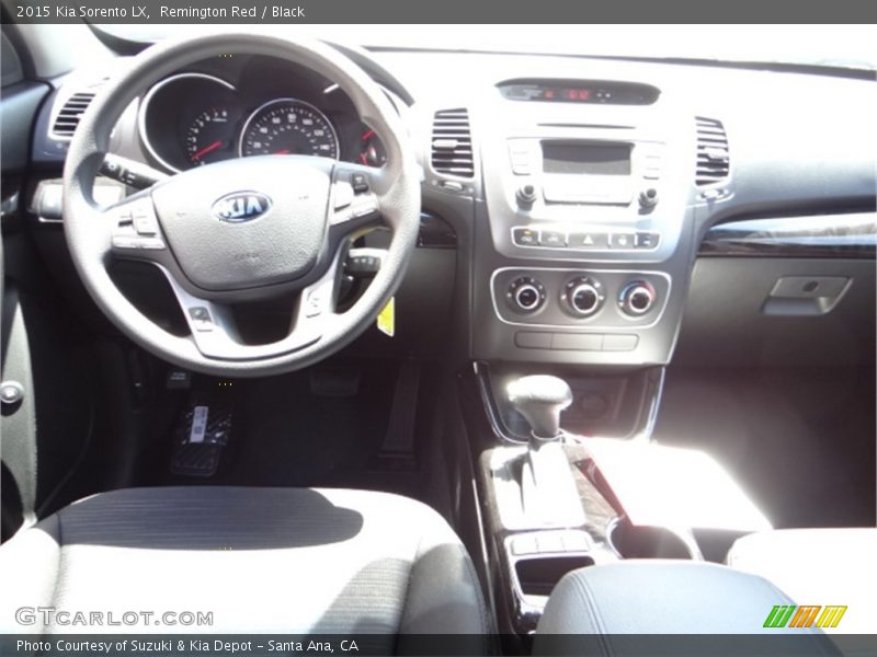 Remington Red / Black 2015 Kia Sorento LX