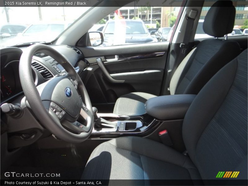 Remington Red / Black 2015 Kia Sorento LX