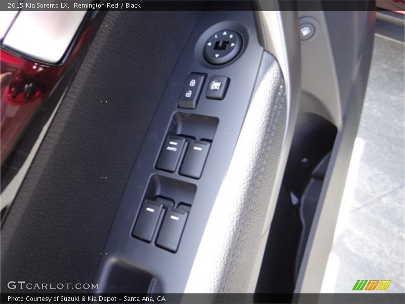 Remington Red / Black 2015 Kia Sorento LX