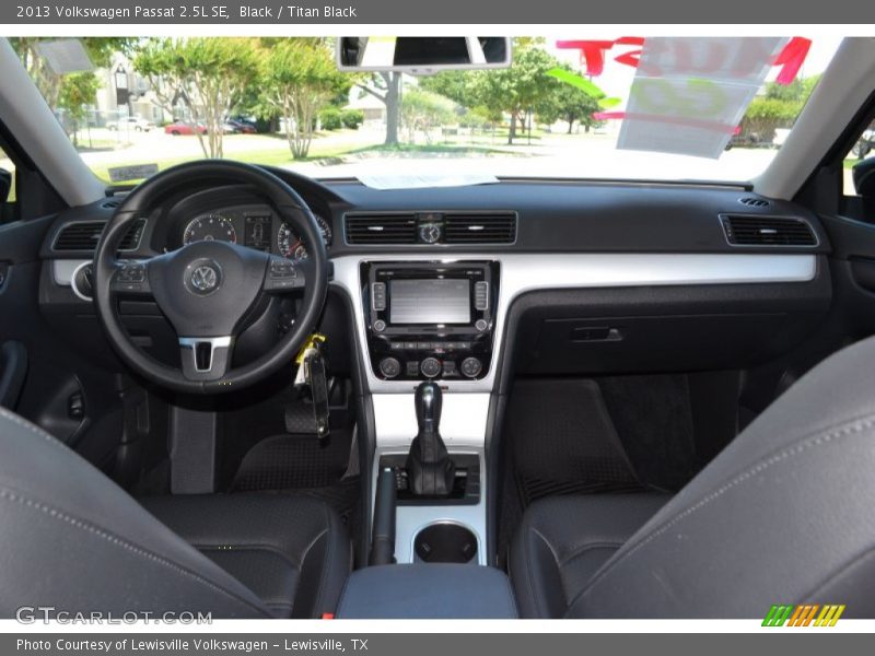 Black / Titan Black 2013 Volkswagen Passat 2.5L SE