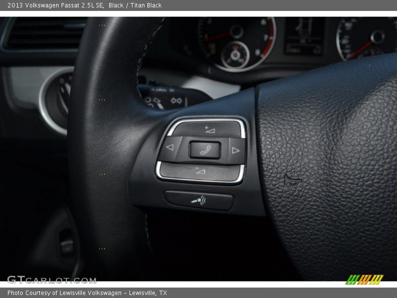 Black / Titan Black 2013 Volkswagen Passat 2.5L SE
