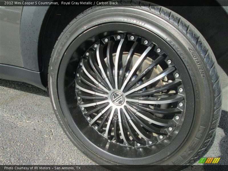 Royal Gray Metallic / Carbon Black 2012 Mini Cooper S Countryman