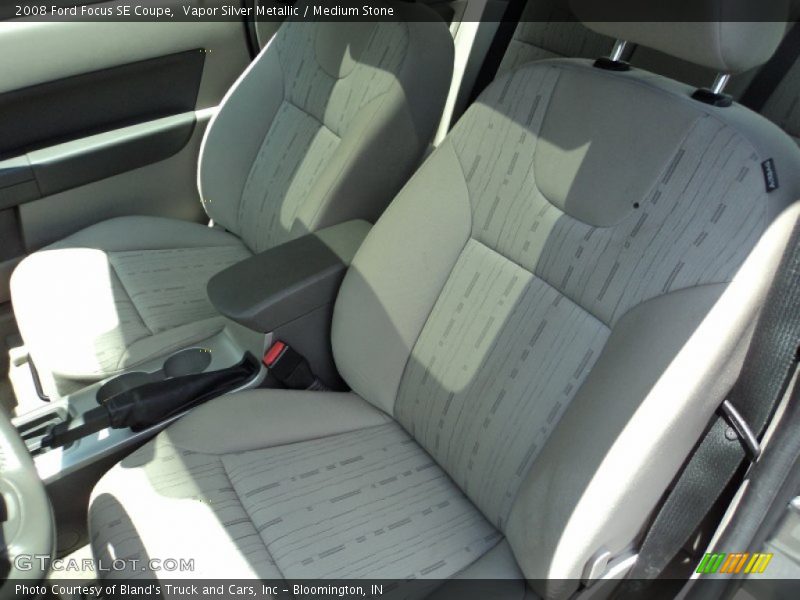 Vapor Silver Metallic / Medium Stone 2008 Ford Focus SE Coupe