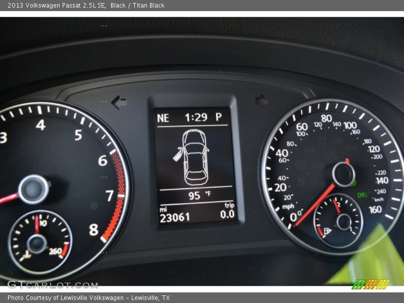 Black / Titan Black 2013 Volkswagen Passat 2.5L SE