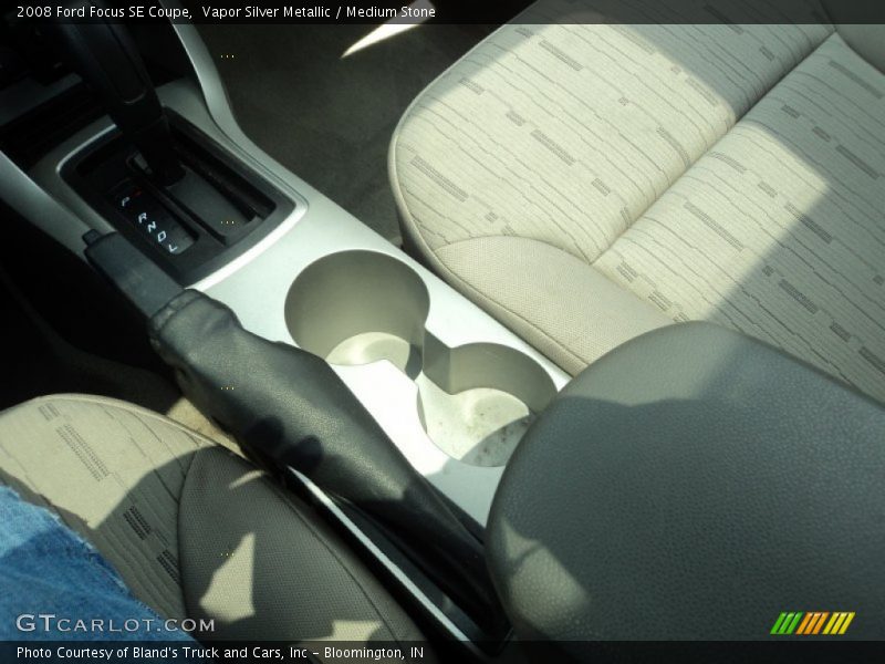 Vapor Silver Metallic / Medium Stone 2008 Ford Focus SE Coupe