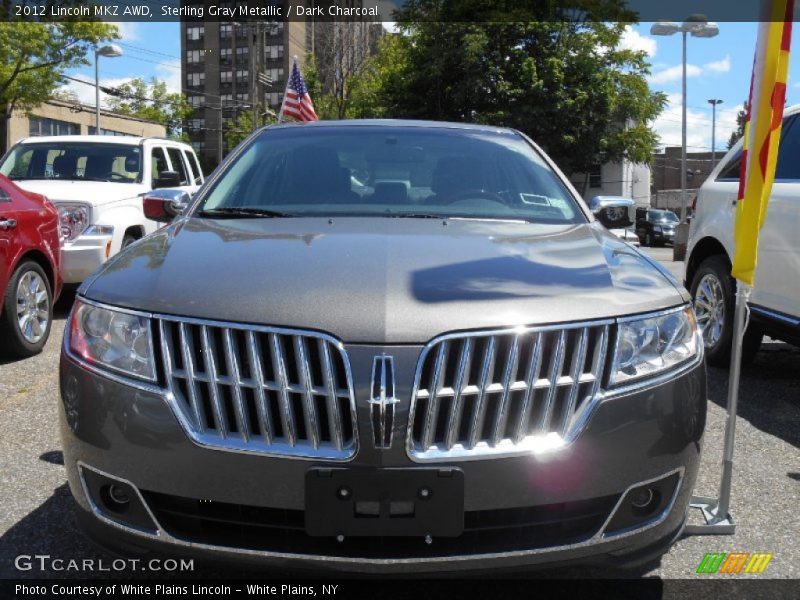 Sterling Gray Metallic / Dark Charcoal 2012 Lincoln MKZ AWD