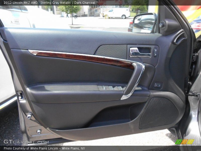 Sterling Gray Metallic / Dark Charcoal 2012 Lincoln MKZ AWD