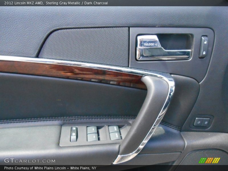 Sterling Gray Metallic / Dark Charcoal 2012 Lincoln MKZ AWD