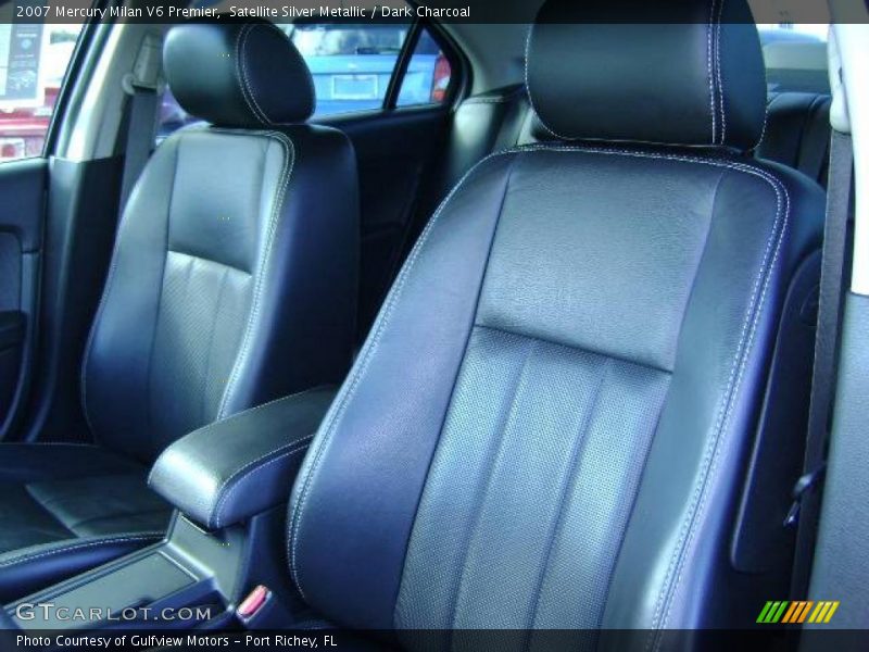Satellite Silver Metallic / Dark Charcoal 2007 Mercury Milan V6 Premier