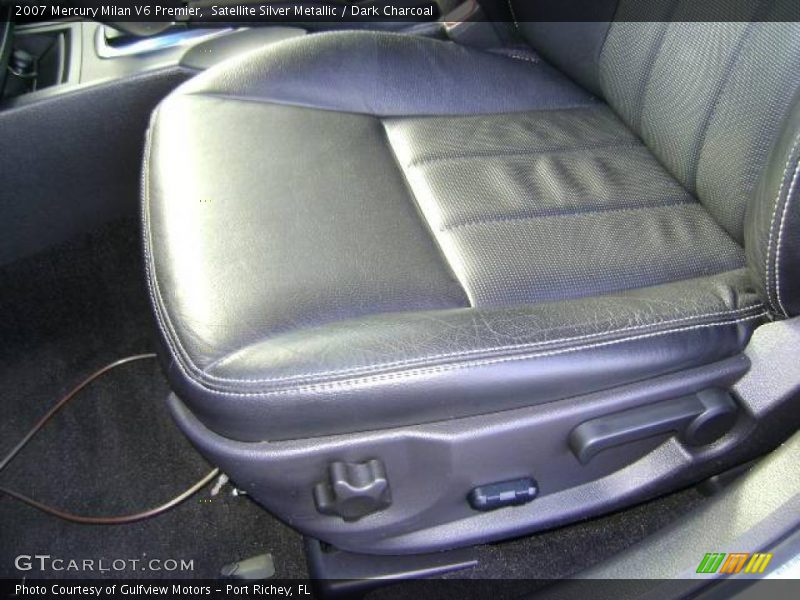 Satellite Silver Metallic / Dark Charcoal 2007 Mercury Milan V6 Premier