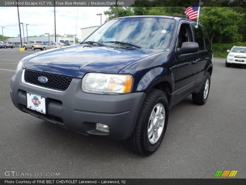 True Blue Metallic / Medium/Dark Flint 2004 Ford Escape XLT V6