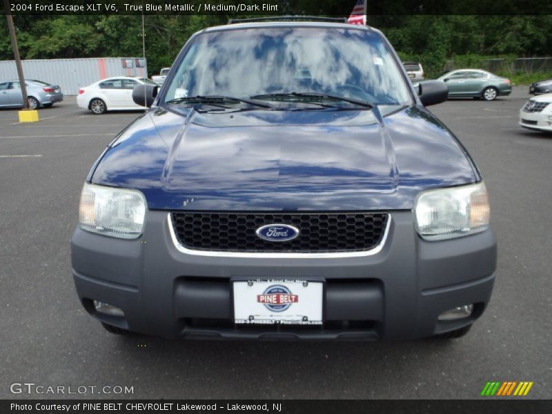 True Blue Metallic / Medium/Dark Flint 2004 Ford Escape XLT V6