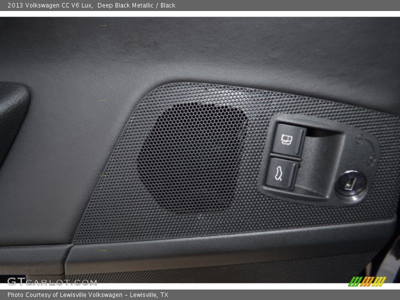 Deep Black Metallic / Black 2013 Volkswagen CC V6 Lux