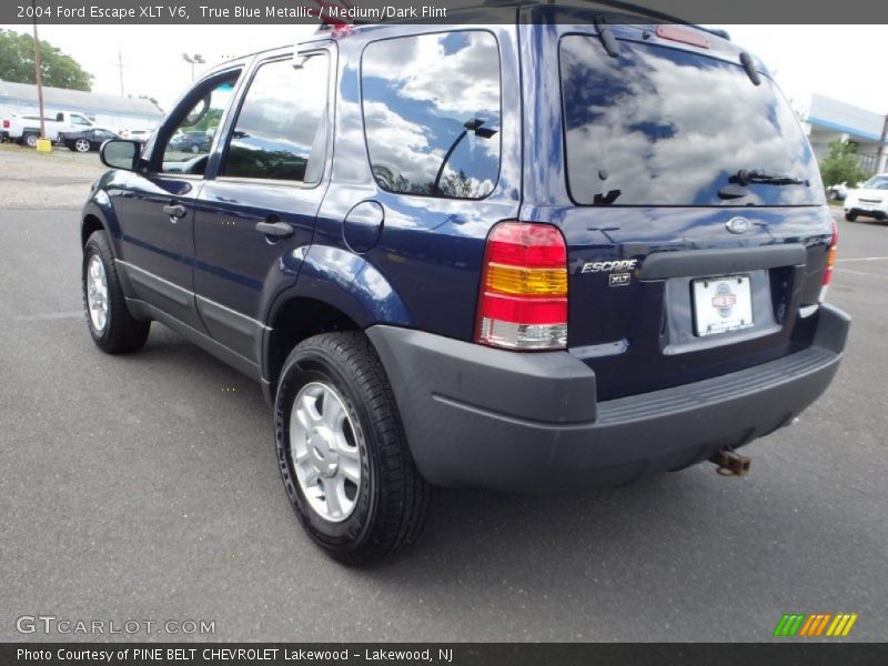 True Blue Metallic / Medium/Dark Flint 2004 Ford Escape XLT V6