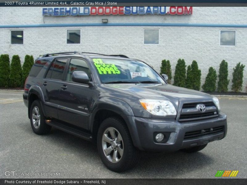 Galactic Gray Mica / Stone 2007 Toyota 4Runner Limited 4x4