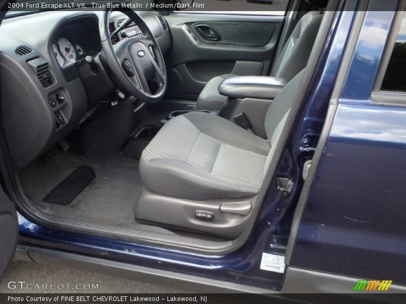 True Blue Metallic / Medium/Dark Flint 2004 Ford Escape XLT V6