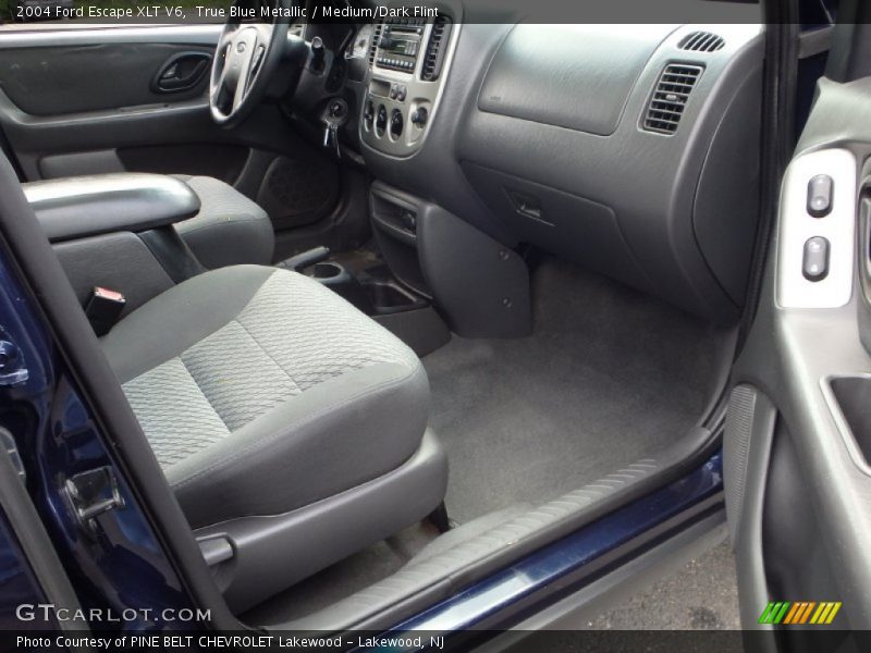 True Blue Metallic / Medium/Dark Flint 2004 Ford Escape XLT V6