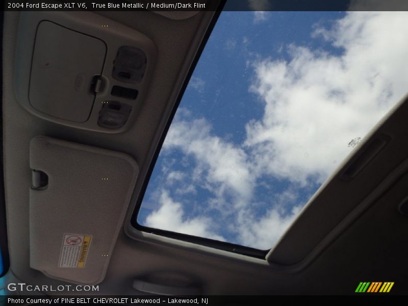 True Blue Metallic / Medium/Dark Flint 2004 Ford Escape XLT V6