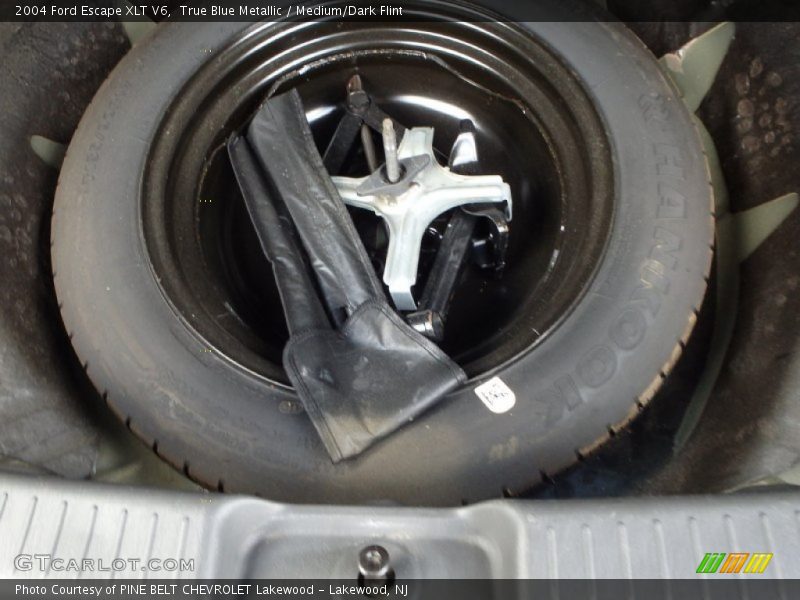 True Blue Metallic / Medium/Dark Flint 2004 Ford Escape XLT V6