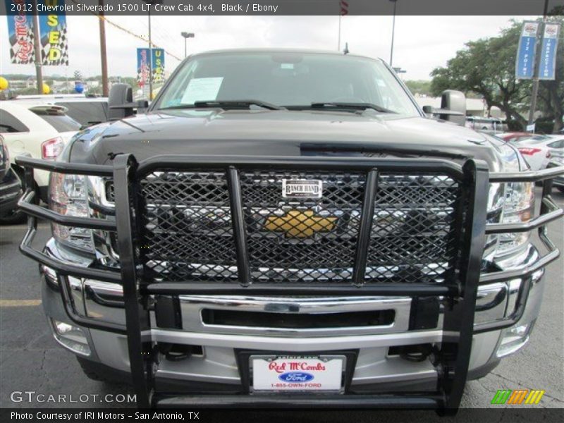 Black / Ebony 2012 Chevrolet Silverado 1500 LT Crew Cab 4x4
