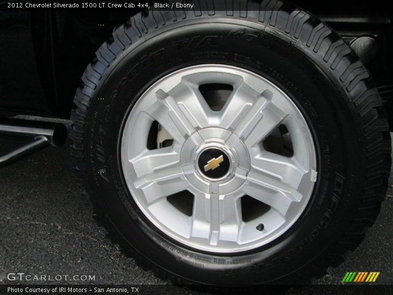 Black / Ebony 2012 Chevrolet Silverado 1500 LT Crew Cab 4x4