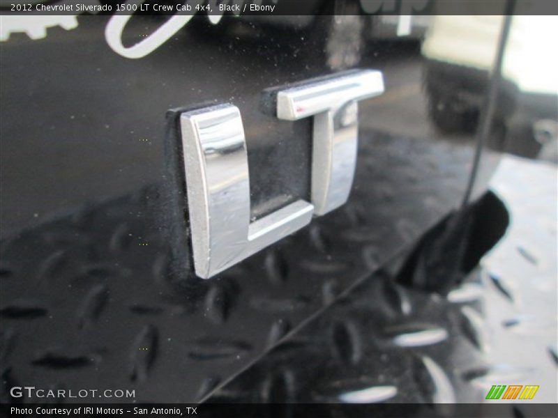 Black / Ebony 2012 Chevrolet Silverado 1500 LT Crew Cab 4x4
