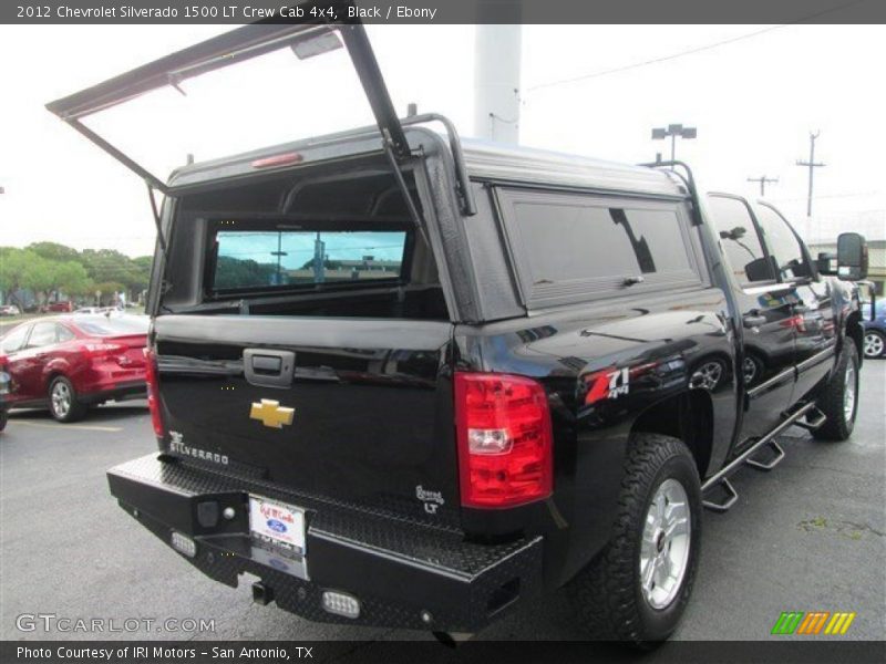 Black / Ebony 2012 Chevrolet Silverado 1500 LT Crew Cab 4x4