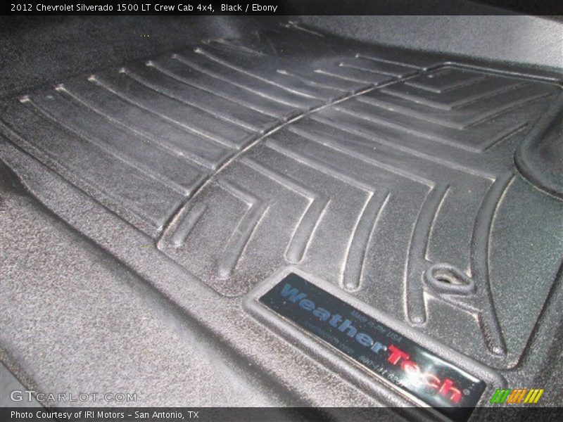 Black / Ebony 2012 Chevrolet Silverado 1500 LT Crew Cab 4x4
