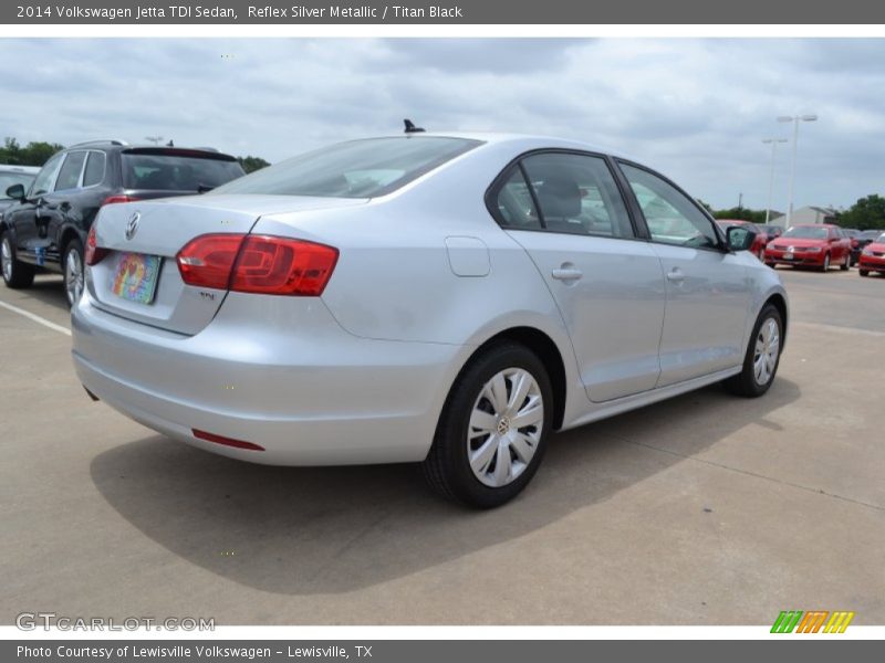 Reflex Silver Metallic / Titan Black 2014 Volkswagen Jetta TDI Sedan