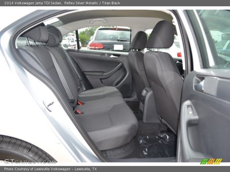Reflex Silver Metallic / Titan Black 2014 Volkswagen Jetta TDI Sedan