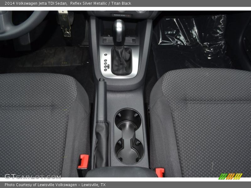 Reflex Silver Metallic / Titan Black 2014 Volkswagen Jetta TDI Sedan