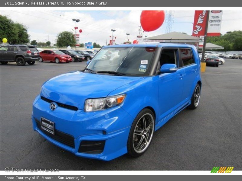 RS Voodoo Blue / Gray 2011 Scion xB Release Series 8.0