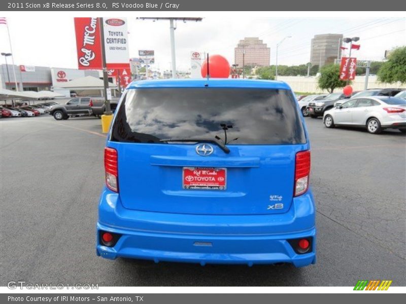 RS Voodoo Blue / Gray 2011 Scion xB Release Series 8.0