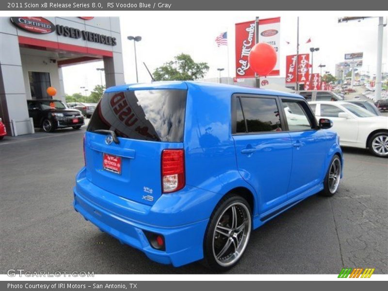 RS Voodoo Blue / Gray 2011 Scion xB Release Series 8.0