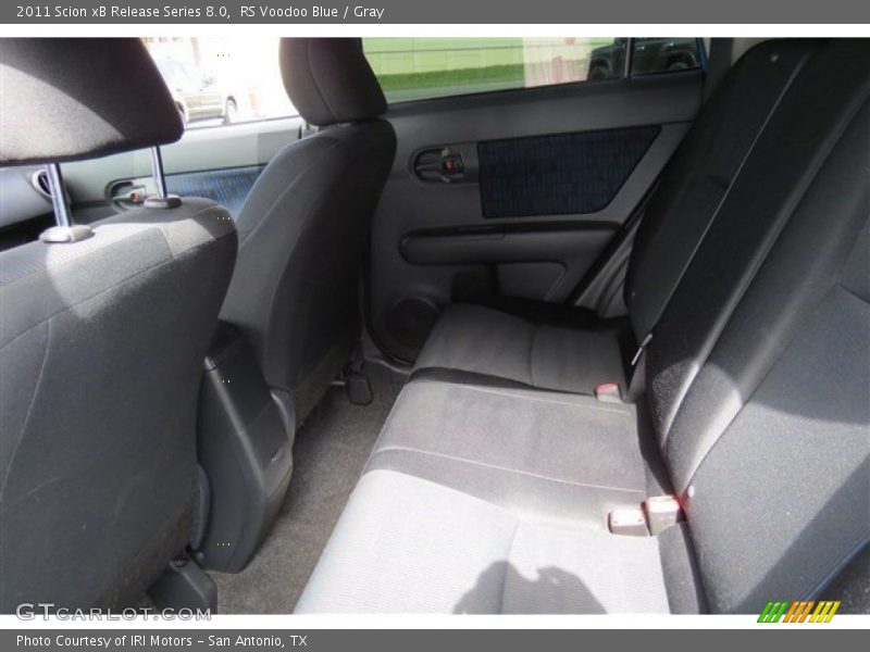Rear Seat of 2011 xB Release Series 8.0