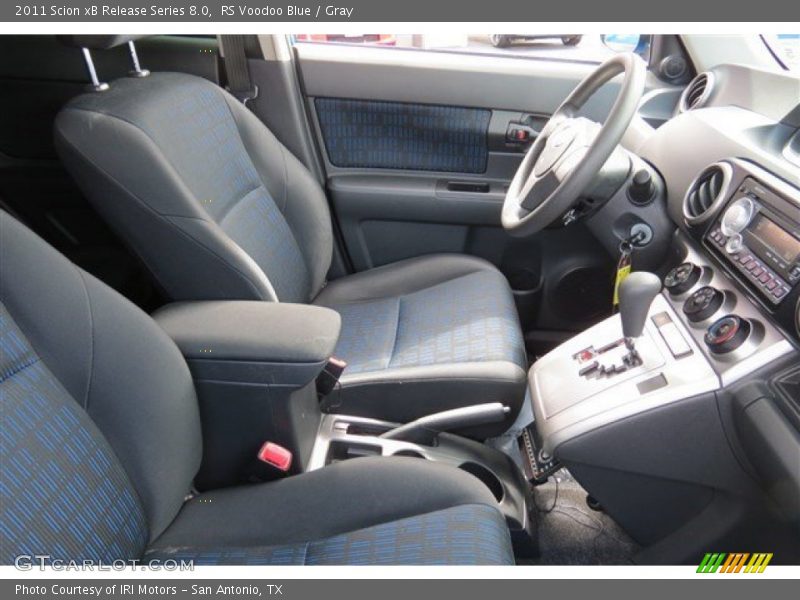 Front Seat of 2011 xB Release Series 8.0