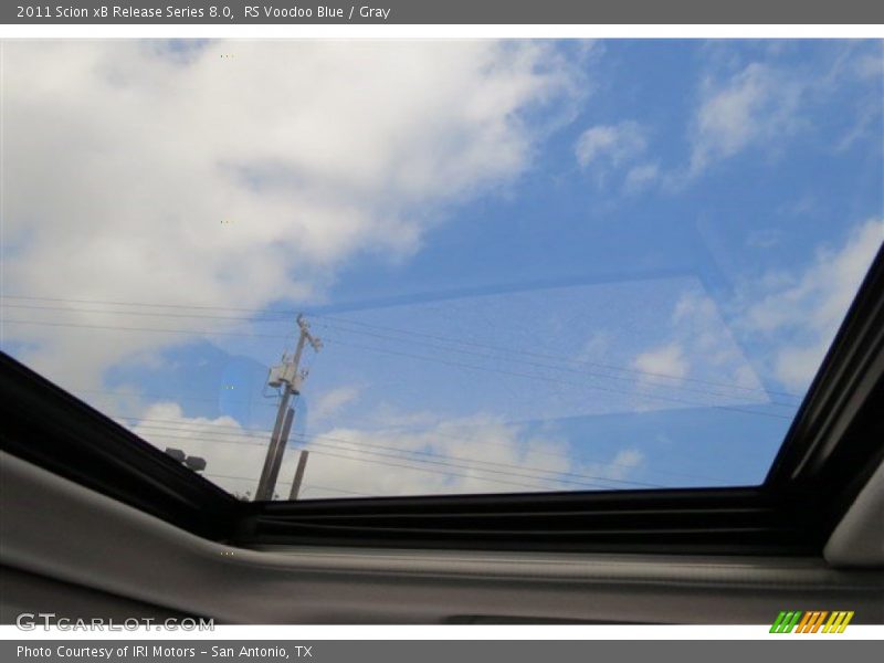 Sunroof of 2011 xB Release Series 8.0