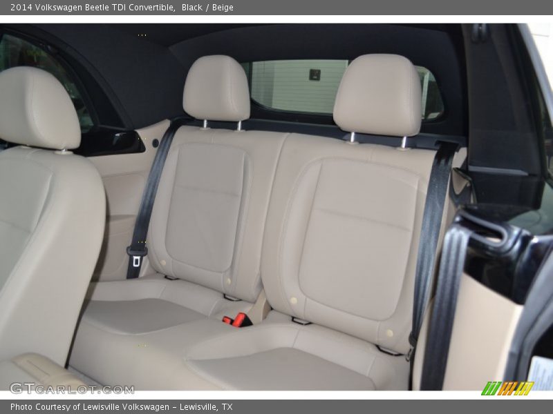 Black / Beige 2014 Volkswagen Beetle TDI Convertible