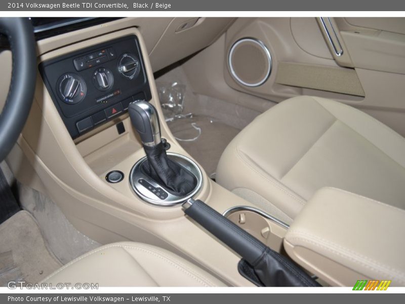 Black / Beige 2014 Volkswagen Beetle TDI Convertible